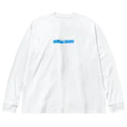 sho meの｢Chill Days back｣ White ビッグシルエットロングスリーブTシャツ