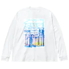 新商品PTオリジナルショップの矢ヶ崎第一閉そく信号機(碓氷線) Big Long Sleeve T-Shirt