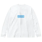 orumsのクリームソーダ ブルー Big Long Sleeve T-Shirt