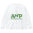 𝙉𝙤𝙗𝙪’𝙨 𝙁𝙖𝙘𝙩𝙧𝙮のamazing new plan 2 ビッグシルエットロングスリーブTシャツ