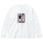 病みかわﾁｬﾝのメンヘラツインズ Big Long Sleeve T-Shirt