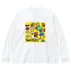 瑠璃/Ruriのシンセカイカタツムリ Big Long Sleeve T-Shirt