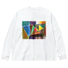 conaconaのTAKAのくれよんWorld Big Long Sleeve T-Shirt