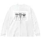 shuhei/adachiのTHREE-WISE-MONKEYS Big Long Sleeve T-Shirt