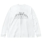 ふとんにおぼれるの心の波消しブロック Big Long Sleeve T-Shirt