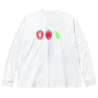 moiのイチゴ  ×3 Big Long Sleeve T-Shirt