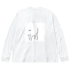 cat?のcat? ビッグシルエットロングスリーブTシャツ