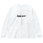 dundalanduranのアッパレ！　app are! ビッグシルエットロングスリーブTシャツ