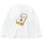 ホビヲノエのお店のかっこいい二枚目の食パン ビッグシルエットロングスリーブTシャツ