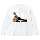 frorenceのふんわりヨガ Big Long Sleeve T-Shirt