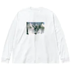 ぐーらのお店のあおいはな Big Long Sleeve T-Shirt