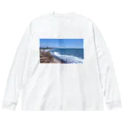 yasucal-535のMONTAUK LIGHT HOUSE ビッグシルエットロングスリーブTシャツ