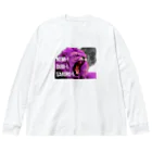 パピー・ラビュの眠いダルいサボろ-ピンクライオン君 Big Long Sleeve T-Shirt