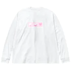 癖強めショップ⋆⸜ ⚘ ⸝⋆のハート【メンヘラ風】 Big Long Sleeve T-Shirt