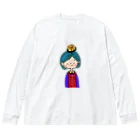 頭に乗せちゃいました。のほっとけ！みか Big Long Sleeve T-Shirt