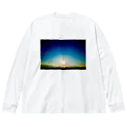UMAMISYSTEMの夕方210518 Big Long Sleeve T-Shirt