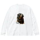 ObABaのおばば犬シリーズ Big Long Sleeve T-Shirt