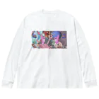 ピーリカの魔法少女変身グッズ ビッグシルエットロングスリーブTシャツ