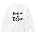 Good wavesのHmm Doom boarder  ビッグシルエットロングスリーブTシャツ