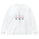 lovbitのラビちゃん🐰 ビッグシルエットロングスリーブTシャツ