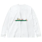 つぶっちーズのつぶっちーズ　「遠足」 Big Long Sleeve T-Shirt