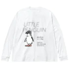 空とぶペンギン舎のコガタペンギン Big Long Sleeve T-Shirt