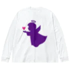 フォーヴァのエンジェル Big Long Sleeve T-Shirt