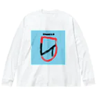 ふぃろの令和シールドのロゴ Big Long Sleeve T-Shirt