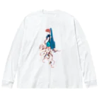 やまびこやまのロックタコ少女003 Big Long Sleeve T-Shirt