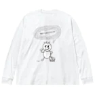 クレオパラコのI'm always here! ビッグシルエットロングスリーブTシャツ