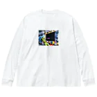 happy  LIFEの沖縄 Big Long Sleeve T-Shirt