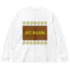 フォーヴァのJUST WALKING Big Long Sleeve T-Shirt