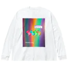 𝙈𝙊𝙈𝙊'𝙨 𝙎𝙝𝙤𝙥のrabbit×4 Big Long Sleeve T-Shirt