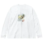 イエローローズのButterflyDream Big Long Sleeve T-Shirt