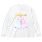 かわいいもののおみせ　いそぎんちゃくの双子ちゃん Big Long Sleeve T-Shirt