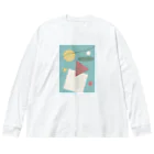 별-pyeolの形 ビッグシルエットロングスリーブTシャツ