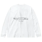 図鑑Tのスズリのラブカ Big Long Sleeve T-Shirt