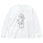 シカトコの花冠と犬とハグ2 Big Long Sleeve T-Shirt