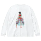 ギャラリー桃胡亭のEricaさま Big Long Sleeve T-Shirt