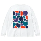 hr. grassのいっぱい(ツバメ) Big Long Sleeve T-Shirt