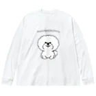 Wans Joie/ワンズジョワのふわもこビション ビッグシルエットロングスリーブTシャツ