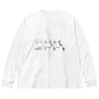 雨空ソーダの雨空ルイのkawaii♥inu ビッグシルエットロングスリーブTシャツ