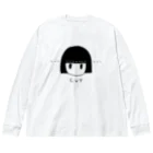 京 といろのぱっつんT ビッグシルエットロングスリーブTシャツ