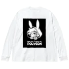 POLYGONのお店のPOLYGONちゃんKH Big Long Sleeve T-Shirt