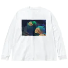 笹塚茶々丸のあの日のソーダ水ロンＴ Big Long Sleeve T-Shirt