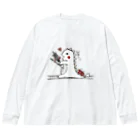 かんかん♪まーと＊。の恐竜くんと踏切。 Big Long Sleeve T-Shirt