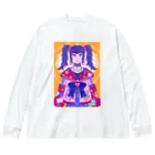 panda to kageのデコ娘 Big Long Sleeve T-Shirt