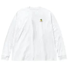 アルバトロスデザインの胸エンブレム・ハネナガインコ Big Long Sleeve T-Shirt