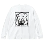 バンバンバンコク_オリジナルショップのばんぞうくん Big Long Sleeve T-Shirt