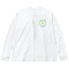 おこめちゃんの米粒おこめちゃん｜ビッグシルエットロングスリーブTシャツ Big Long Sleeve T-Shirt